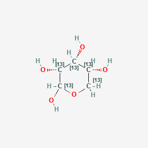 molecular formula C5H10O5 B588482 D-[UL-13C5]Ribose CAS No. 202114-47-4
