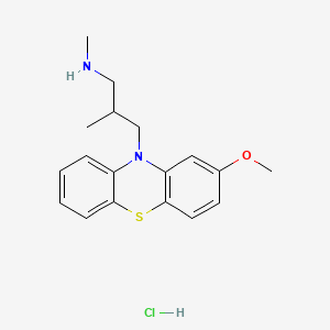 molecular formula C18H23ClN2OS B588490 rac Normepromazine Hydrochloride CAS No. 1246814-56-1