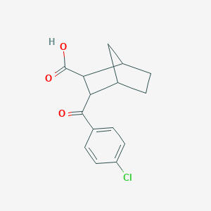 3-(4-Chlorobenzoyl)bicyclo[2.2.1]heptane-2-carboxylic acid