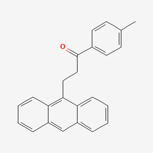 molecular formula C24H20O B588504 9-Anthracenepropanoic Acid Ethyl Ester CAS No. 109690-74-6