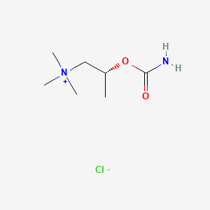 (2R)-2-(carbamoyloxy)-N,N,N-trimethylpropan-1-aminium chloride