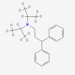 molecular formula C21H29N B588531 Diisopromine-d14 CAS No. 1286140-53-1