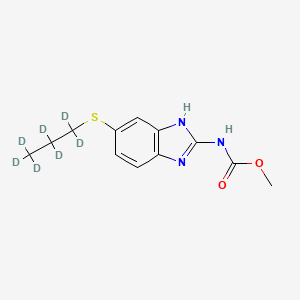 molecular formula C12H15N3O2S B588532 Albendazole-d7 