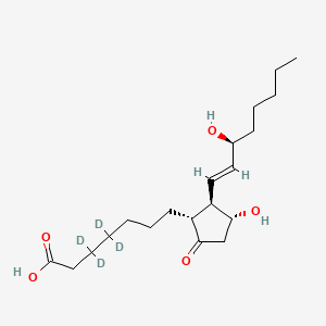molecular formula C20H34O5 B588553 Prostaglandin E1-d4 