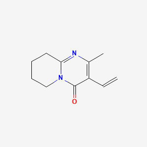 3-Ethenyl-2-methyl-6,7,8,9-tetrahydro-4H-pyrido[1,2-a]pyrimidin-4-one
