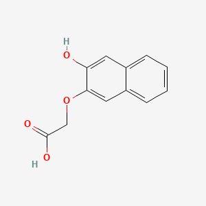 [(3-Hydroxynaphthalen-2-yl)oxy]acetic acid