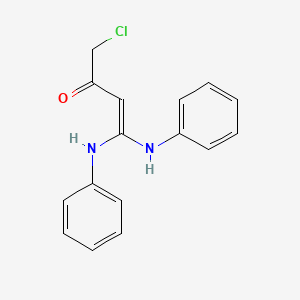 molecular formula C16H15ClN2O B5885673 Kgajqeksicagag-uhfffaoysa- 