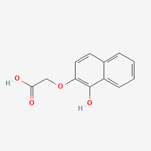 [(1-Hydroxynaphthalen-2-yl)oxy]acetic acid