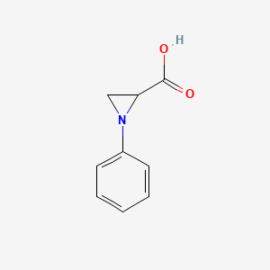 1-Phenylaziridine-2-carboxylic acid