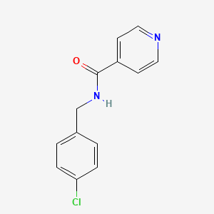 molecular formula C13H11ClN2O B5885748 N-(4-chlorobenzyl)isonicotinamide 