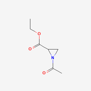 Ethyl 1-acetylaziridine-2-carboxylate