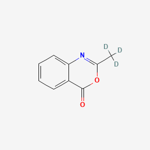 molecular formula C9H7NO2 B588589 Acetanthranil-d3 