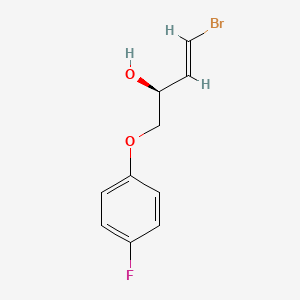 (2S,3E)-4-Bromo-1-(4-fluorophenoxy)-3-buten-2-ol