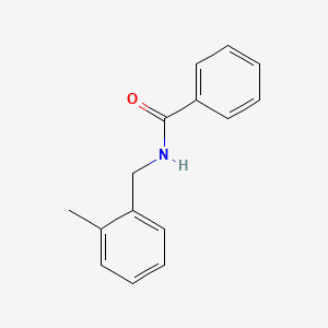 molecular formula C15H15NO B5886391 Benzamide, N-[(2-methylphenyl)methyl]- CAS No. 125552-98-9