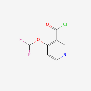 4-(Difluoromethoxy)pyridine-3-carbonyl chloride