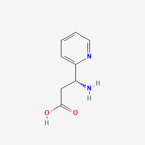 (R)-3-Amino-3-(pyridin-2-YL)propanoic acid