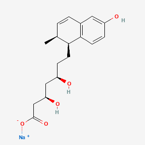 molecular formula C18H23NaO5 B588659 Etd6gnv9YV CAS No. 720666-74-0