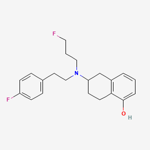 molecular formula C21H25F2NO B588660 Ffpeaht CAS No. 147703-11-5