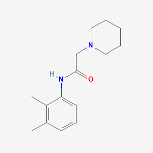 molecular formula C15H22N2O B5886862 N-(2,3-Dimethylphenyl)-2-(piperidin-1-YL)acetamide 