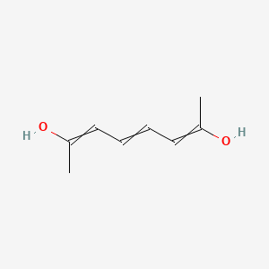 molecular formula C8H12O2 B588689 Octa-2,4,6-triene-2,7-diol CAS No. 141833-03-6