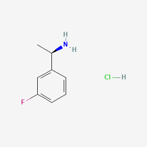 molecular formula C8H11ClFN B588715 (R)-1-(3-Fluorophenyl)ethylamine hydrochloride CAS No. 321429-49-6