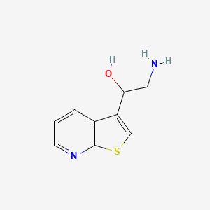 2-Amino-1-(thieno[2,3-b]pyridin-3-yl)ethanol