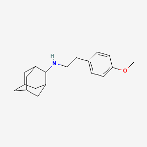 molecular formula C19H27NO B5887868 N-[2-(4-methoxyphenyl)ethyl]adamantan-2-amine 