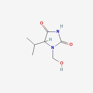 1-(Hydroxymethyl)-5-isopropylimidazolidine-2,4-dione