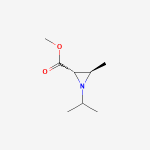 methyl (2S,3R)-3-methyl-1-propan-2-ylaziridine-2-carboxylate