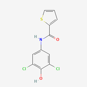 molecular formula C11H7Cl2NO2S B5888203 N-(3,5-dichloro-4-hydroxyphenyl)thiophene-2-carboxamide 