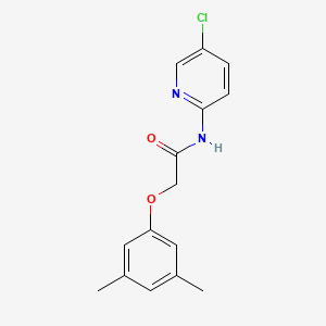molecular formula C15H15ClN2O2 B5888460 N-(5-chloropyridin-2-yl)-2-(3,5-dimethylphenoxy)acetamide 