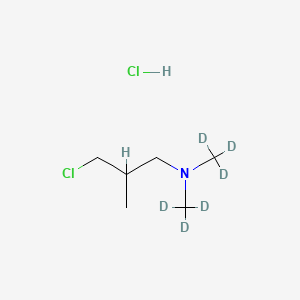 3-Dimethylamino-2-methylpropyl-d6 Chloride Hydrochloride