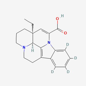 molecular formula C20H22N2O2 B588874 Apovincaminic Acid-d4 