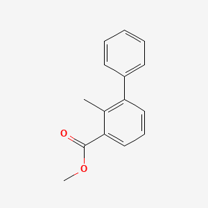 molecular formula C15H14O2 B588886 2-Methyl-3-phenylbenzoic Acid Methyl Ester CAS No. 1329496-87-8