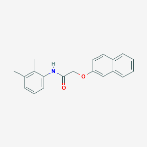 molecular formula C20H19NO2 B5888878 N-(2,3-dimethylphenyl)-2-naphthalen-2-yloxyacetamide 