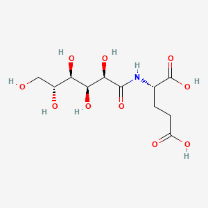 molecular formula C11H19NO10 B588916 N-D-Gluconoyl-L-glutamic acid CAS No. 93980-76-8
