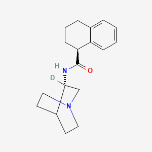 molecular formula C18H24N2O B588922 Palonosetron-carboxamide-d1 CAS No. 1330266-39-1