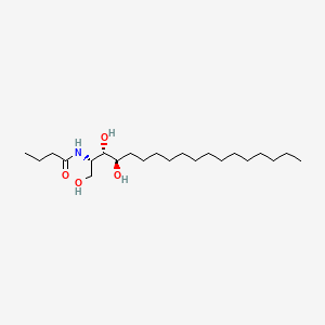 molecular formula C22H45NO4 B588945 N-Butyroyl Phytosphingosine CAS No. 409085-57-0