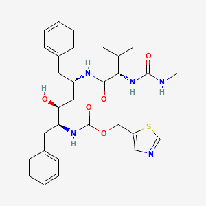 molecular formula C30H39N5O5S B588947 Des(isopropylthiazolyl) Ritonavir CAS No. 176655-57-5
