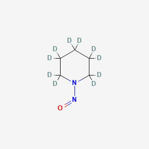 molecular formula C5H10N2O B588968 N-Nitrosopiperidine-d10 CAS No. 960049-21-2