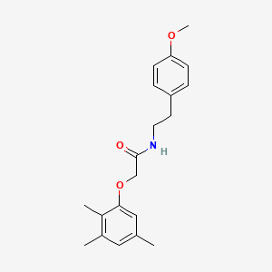 molecular formula C20H25NO3 B5889732 N-[2-(4-methoxyphenyl)ethyl]-2-(2,3,5-trimethylphenoxy)acetamide 