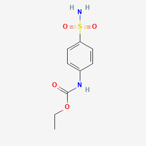 molecular formula C9H12N2O4S B5889785 ethyl N-(4-sulfamoylphenyl)carbamate 