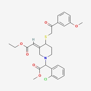 molecular formula C27H30ClNO6S B588979 (Mixture of Diastereomers) CAS No. 1331383-19-7
