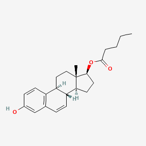 molecular formula C23H30O3 B588986 6-Dehydro Estradiol 17-Valerate CAS No. 1313382-25-0