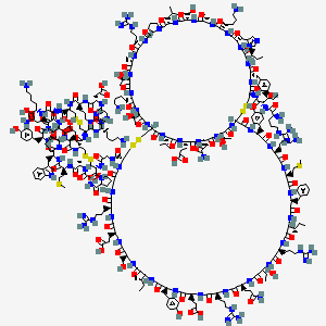 molecular formula C299H468N90O87S10 B588987 Calciseptin CAS No. 134710-25-1