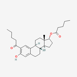 molecular formula C28H40O4 B588989 Estradiol Valerate EP Impurity H CAS No. 1421283-56-8