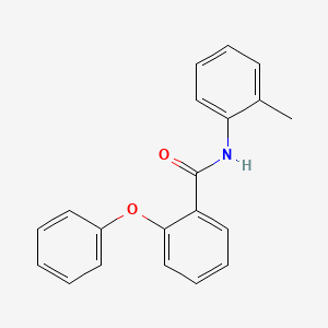 molecular formula C20H17NO2 B5889977 N-(2-methylphenyl)-2-phenoxybenzamide 