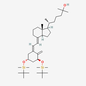 (R)-6-((1R,3aS,7aR,E)-4-((Z)-2-((3S,5R)-3,5-bis(tert-butyldimethylsilyloxy)-2-methylenecyclohexylidene)ethylidene)-7a-methyloctahydro-1H-inden-1-yl)-2-methylheptan-2-ol