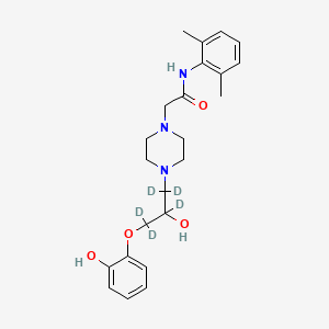molecular formula C23H31N3O4 B589008 Desmethyl Ranolazine-d5 CAS No. 1329834-18-5
