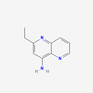 2-Ethyl-1,5-naphthyridin-4-amine